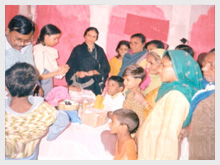 Homeopathy Doctor Treating Patients